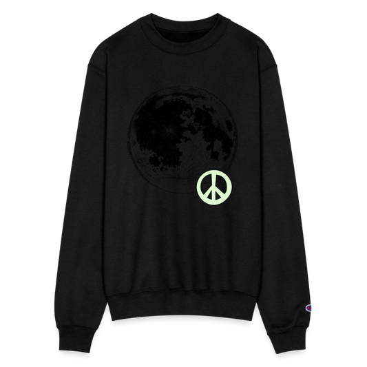Xo. Flower Power Peace Sweatshirt - black