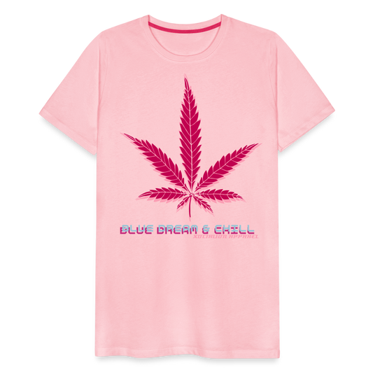 Xo. Blue Dream & Chill Pink Logo Tee - pink