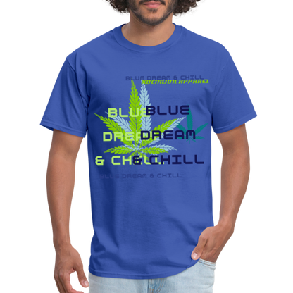 Xo. Blue Dream & Chill All Over Tee - royal blue