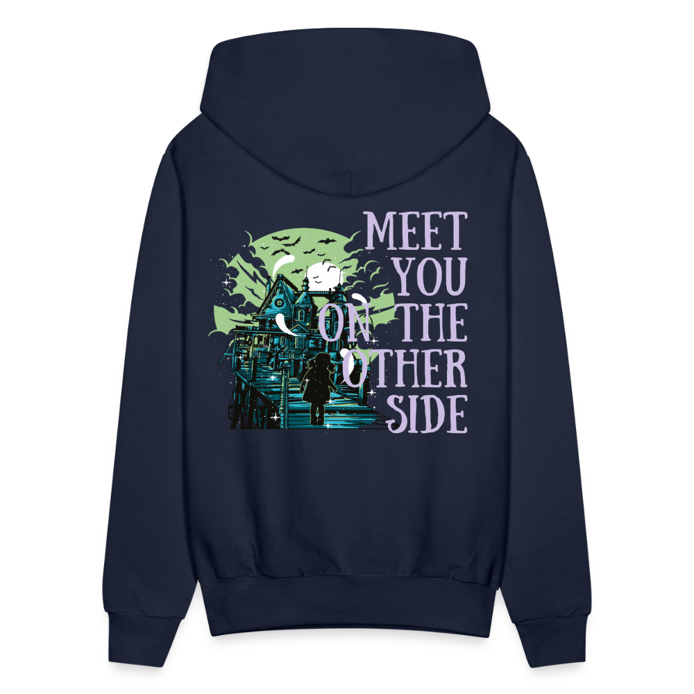 Xo. Meet you on the other side Hoodie - navy