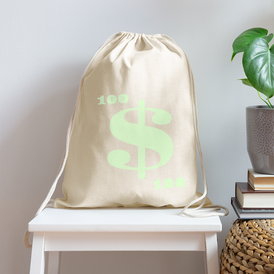 Xo. ‘Mr. Money Bags’ $100 tote - natural